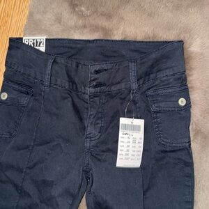 Dark Blue Agatha Pants Brandy Melville